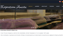 Tablet Screenshot of amicitia.ee